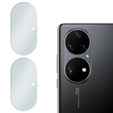 2x Szkło hartowane na aparat ERBORD do Huawei P50 Pro, przezroczyste