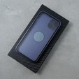 Etui do iPhone 13, Dual Glass, do Magsafe, fioletowe