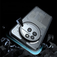Etui do Nothing Phone 3A Pro, Fusion Hybrid, przezroczyste / czarne