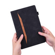 Etui z klapką i kieszeniami na karty do Xiaomi Redmi Pad 2 - Czarne
