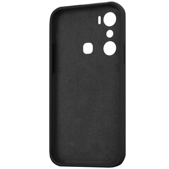 Etui do Infinix Hot 20i, Silicone Lite, czarne