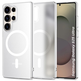 Etui do Samsung Galaxy S25 Ultra GKK – matowe, z podstawką – brązowe