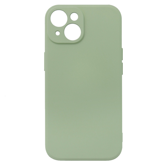 Etui do iPhone 15 Plus, Silicone Lite, zielone
