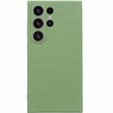 Etui do Samsung Galaxy S24 Ultra, Silicone Lite, zielone