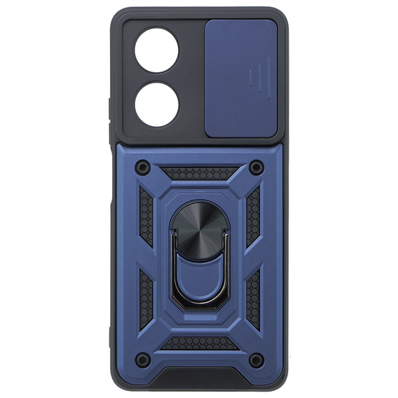 Etui pancerne do Oppo A38 4G / Oppo A18 4G, CamShield Slide, niebieskie