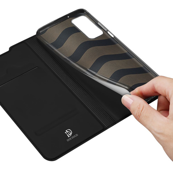 Etui Dux Ducis do Samsung Galaxy M13, Skinpro, czarne