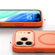 Etui matowe do iPhone 17 Pro Max, do MagSafe, z ochroną aparatów