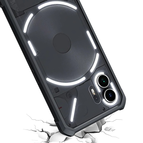 Etui do Nothing Phone 2, AntiDrop Hybrid, czarne