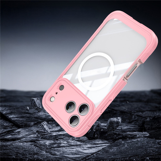 Etui Shockproof ze szkłem do MagSafe do iPhone 17 Pro Max