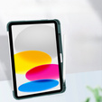 Etui do iPad 11" 2025 A16 (11 gen.) / iPad 10.9" 2022 (10 gen.), Smartcase Hybrid, z miejscem na rysik, ciemnozielone