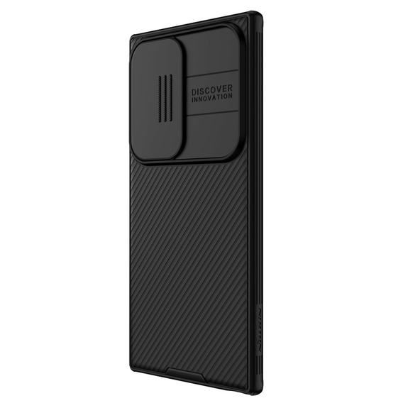 Etui NILLKIN do Samsung Galaxy S24 Ultra, Silicone CamShield Case do MagSafe, czarne
