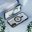 Etui do iPhone 16, Electro MagSafe, czarne + Szkło na ekran