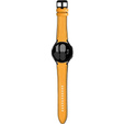 Pasek Skórzany do Samsung Galaxy Watch 4/5/6 40/42/43/44/45/46/47mm, Zółty