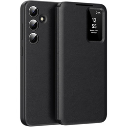 Etui z klapką do Samsung Galaxy S24+ Plus, Smart View Wallet, czarne