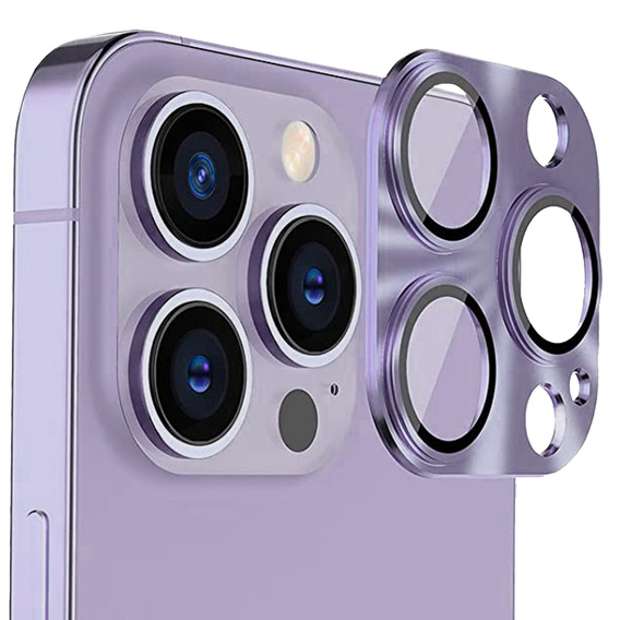 Osłona na obiektyw ENKAY do iPhone 14 Pro / 14 Pro Max, Purple