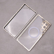 Etui Magnetic Dual Glass MagSafe do Samsung Galaxy S22 Ultra, złote