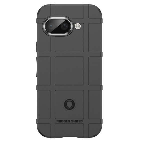 Etui do Google Pixel 9a – miękkie TPU z matową fakturą, czarne