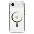 Etui Spigen Ultra Hybrid MagSafe do iPhone 17 Air, Clear / Gold