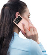 Etui Dux Ducis do iPhone 17 Pro, Skin Pro, z klapką, z miejscem na kartę, różowe