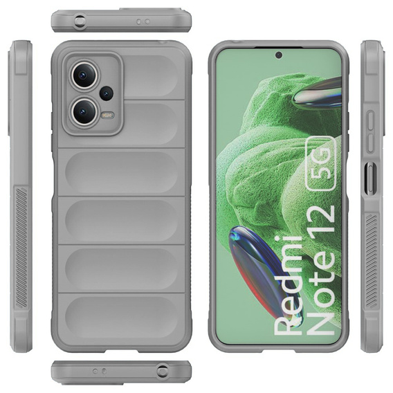 Etui do Xiaomi Redmi Note 12 5G / POCO X5 5G, Gaming Shockproof, szare