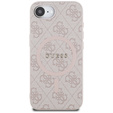 Etui Guess HC MagSafe PU 4G Ring Classic Logo do iPhone 16e