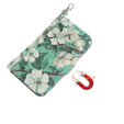 Etui z klapką do Xiaomi Redmi Note 13 Pro 5G, Wallet, Flowers zielone