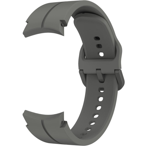 Pasek silikonowy do Samsung Galaxy Watch 4/5/6 40/42/43/44/45/46/47mm, Szary