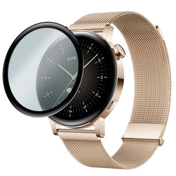2x Szkło Hybrydowe ERBORD do Huawei Watch GT 3 42mm