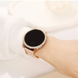 Bransoleta + Etui z wbudowanym szkłem do Samsung Galaxy Watch 6 40mm, Różowe złoto