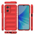 Etui do Oppo A57s, Gaming Shockproof, czerwone