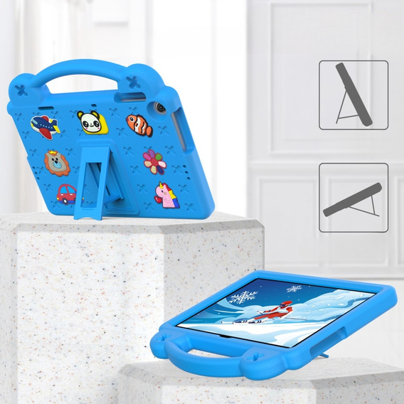Etui do Lenovo Tab M10 10.1 Gen 3 TB-328FU/TB-328XU, Cute Patterns, z podstawką, Niebieskie
