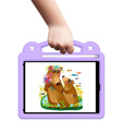 Etui do iPad 9.7" 2018/2017 (6/5 gen.) / Pro 9.7" 2016, Cute Patterns, z podstawką, Fioletowe