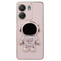 Etui do Xiaomi Redmi 13C / Poco C65, Astronaut, różowe