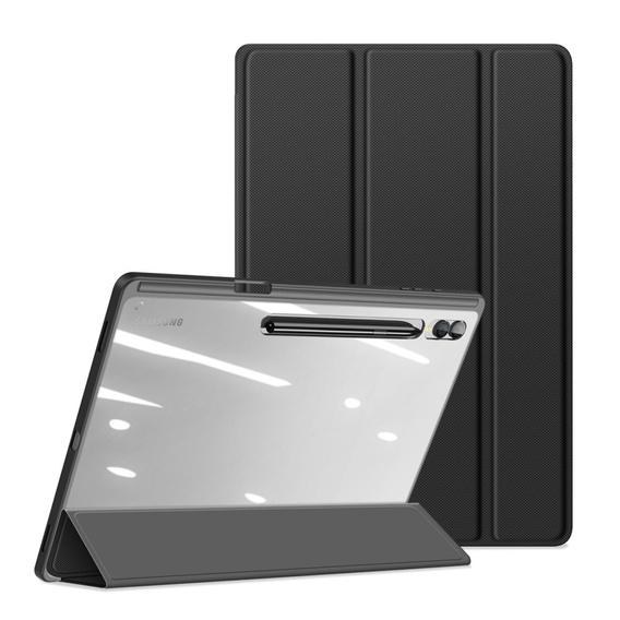 Etui Dux Ducis do Samsung Galaxy Tab S9 Ultra z miejscem na rysik, czarne