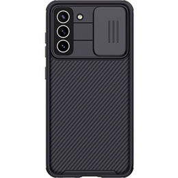 Etui do Samsung Galaxy S21 FE, pancerne Nillkin, CamShield Pro, Czarne