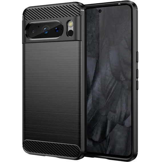 Etui do Google Pixel 8 Pro, Karbon, czarne