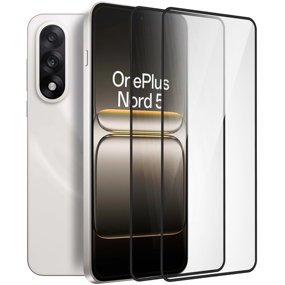 2x Szkło Hartowane ERBORD 3D do OnePlus Nord 4 – ochrona całego ekranu