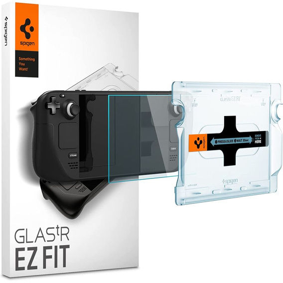 SPIGEN Szkło Hartowane do Steam Deck, Glas.TR EZ Fit