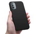 Etui cienkie do Motorola Moto G51 5G, Slim, czarne