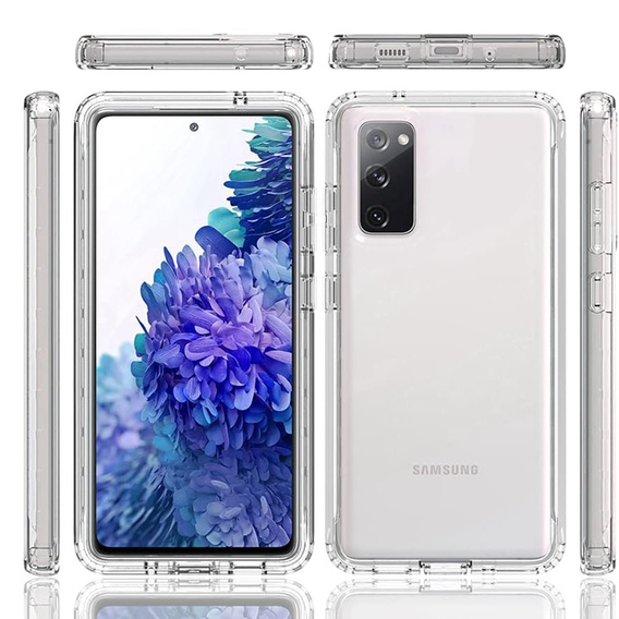 Etui do Samsung Galaxy S20 FE, Suritch Full Body, przezroczyste