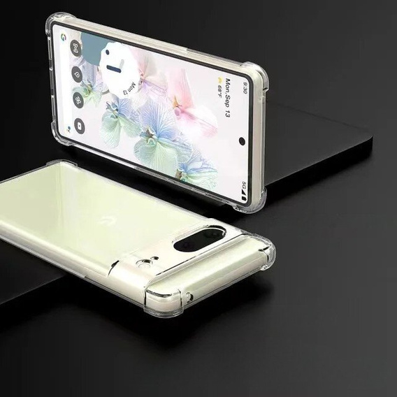 Etui do Google Pixel 8A, Dropproof, przezroczyste