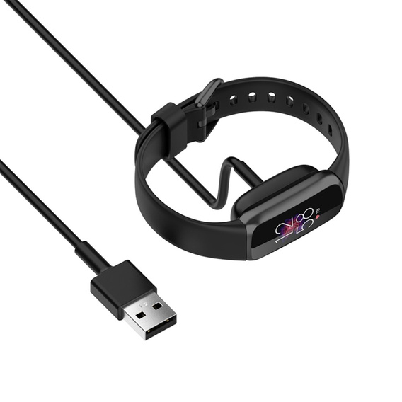 Ładowarka do Fitbit Charge 5/6 / Fitbit Luxe, Czarna