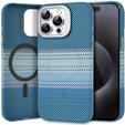 Etui do iPhone 15 Pro Max, Frame Kickstand, do MagSafe, Moon Blue