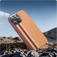 Etui do iPhone 16 Pro, Carbon Fiber MagSafe, żółte