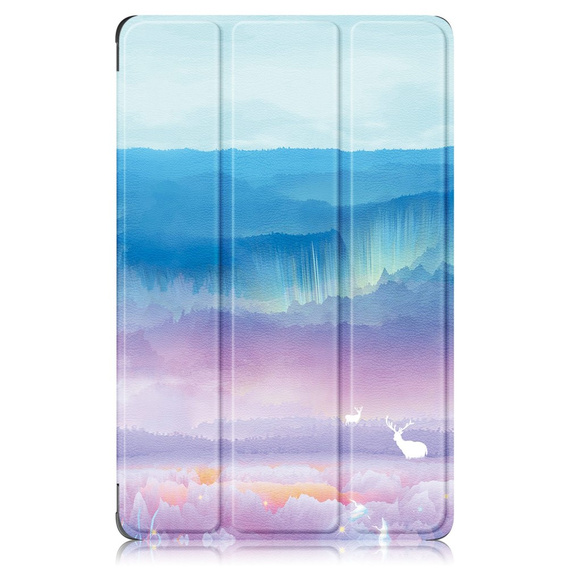 Etui do Lenovo Tab P11 Pro Gen 2 TB132FU TB132XU 11.2", Smartcase z miejscem na rysik, deer in mountains