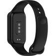 Pasek Silikonowy do Xiaomi Redmi Smart Band 2 / Xiaomi Smart Mi Band 8 Active, Czarny