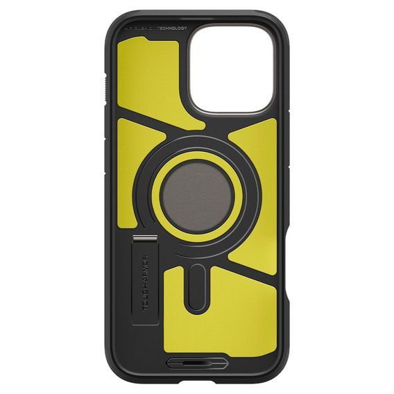 Etui Spigen do iPhone 16 Pro Max, Tough Armor Mag MagSafe, szare + Szkło Hartowane 9H