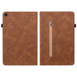 Etui do Lenovo Tab M10 10.1 Gen 3, Wallet Pen Slot, brązowe