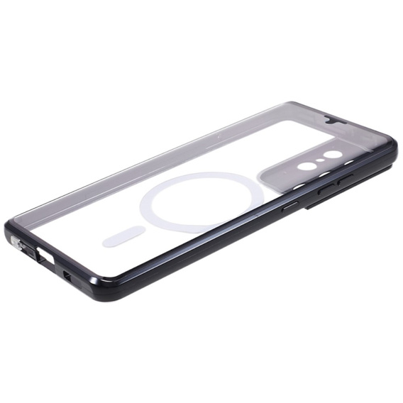 Etui Magnetic Dual Glass MagSafe do Samsung Galaxy S21 Ultra, czarne