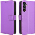 Etui z klapką do Samsung Galaxy M55 5G, Wallet Smart Magnet, fioletowe
